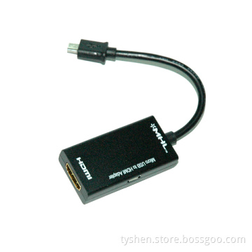 Mhl to HDMI Adapter, an Extra Port for Cellphone Charging